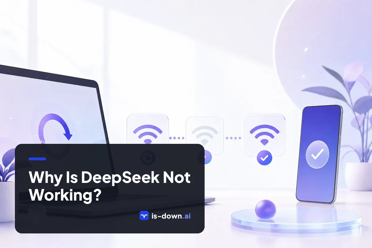 Illustration for the guide on Why Is DeepSeek Not Working