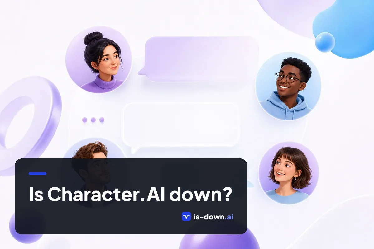 Illustration representing Character.AI status