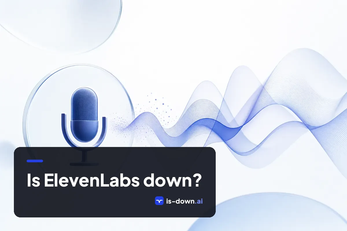 Illustration representing ElevenLabs status
