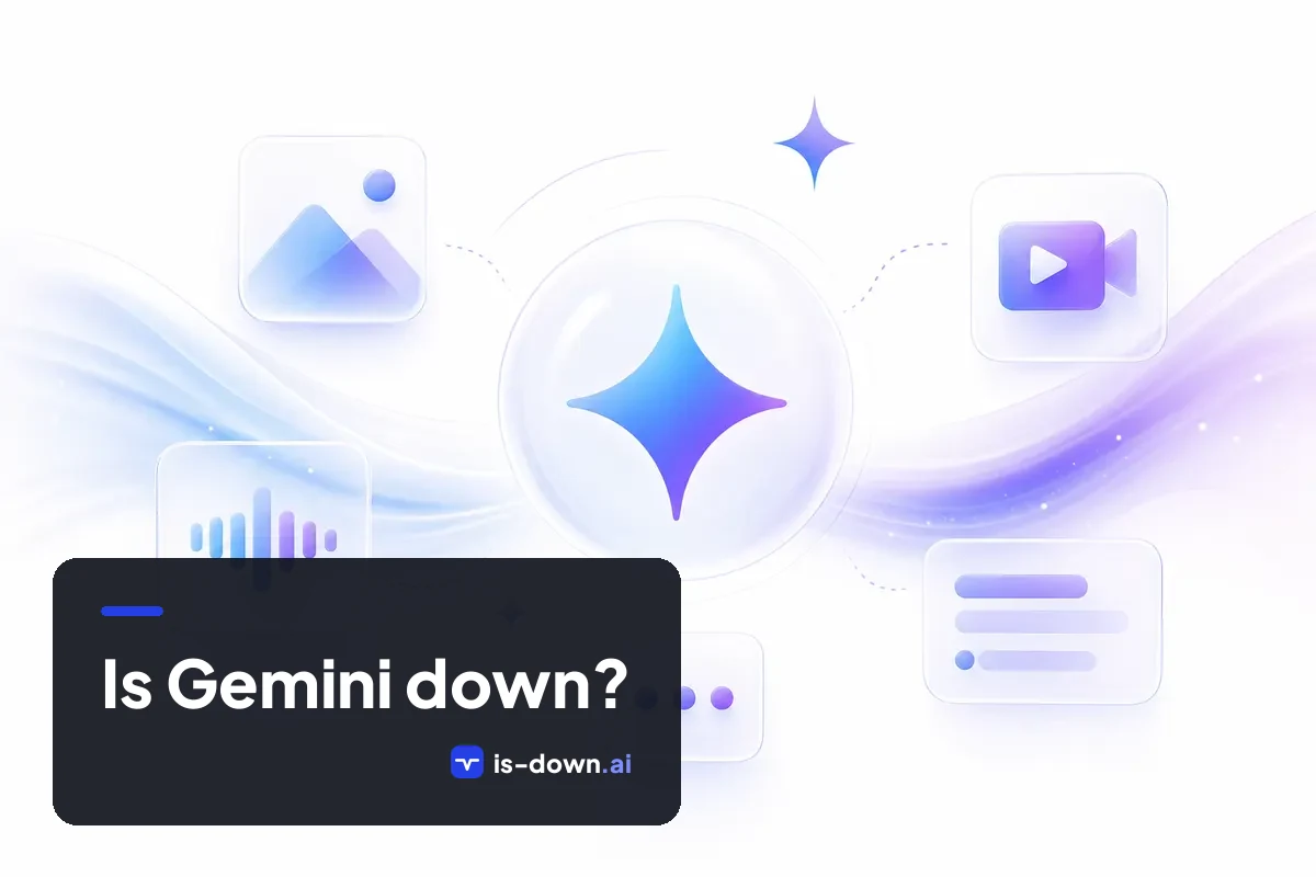 Illustration representing Gemini status