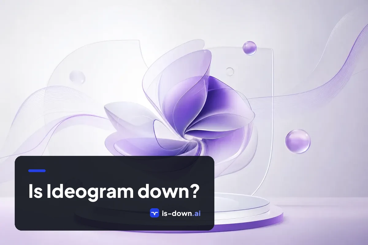 Illustration representing Ideogram status