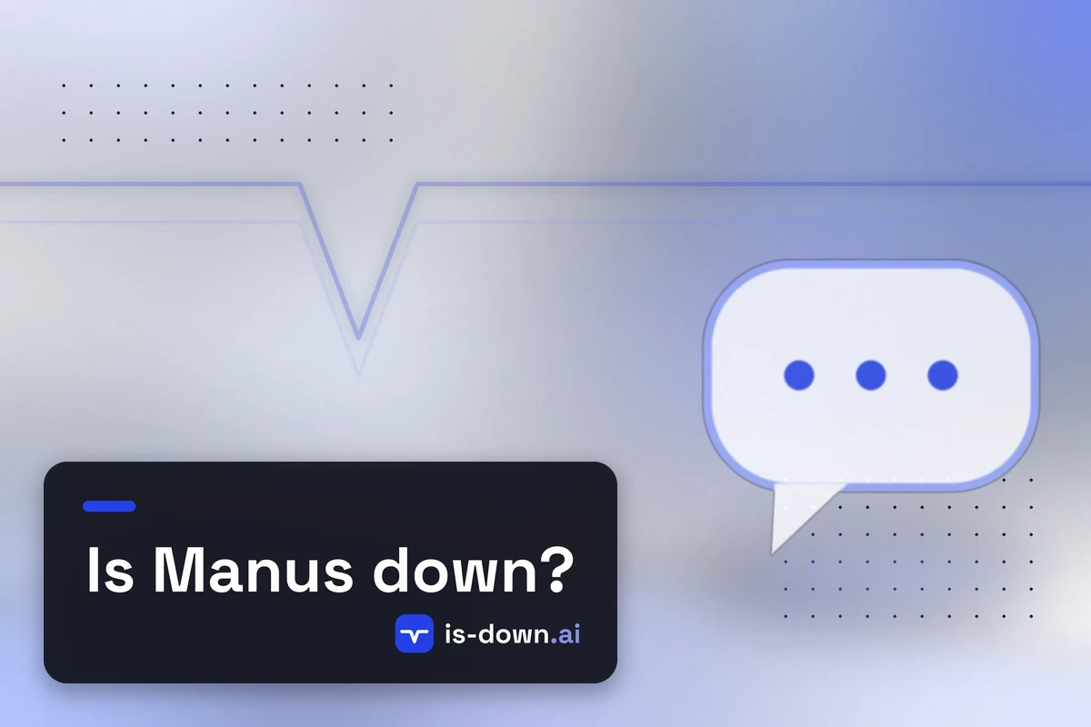 Illustration representing Manus status