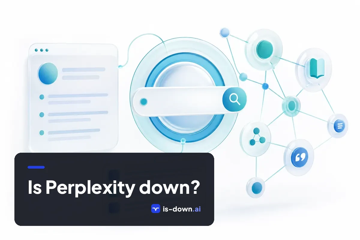Illustration representing Perplexity status