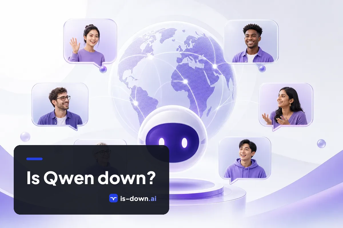 Illustration representing Qwen status