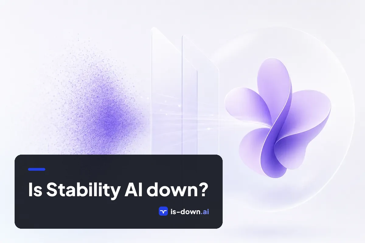 Illustration representing Stability AI status